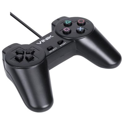 Controle Para Pc Com Fio Usb Modelo Play 1 Preto