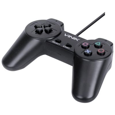 Controle Para Pc Com Fio Usb Modelo Play 1 Preto