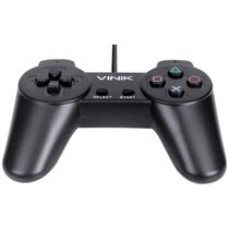 Controle Para Pc Com Fio Usb Modelo Play 1 Preto