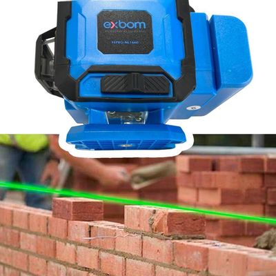 Nível Laser 4d 16 Linhas Com Tripé Suporte Magnético E Maleta