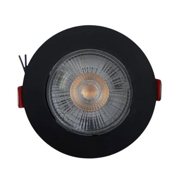 Spot Led Supimpa Avant Quadrado Preto - 5w - 3000k Luz Amarela