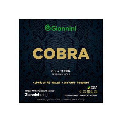 Encordoamento Viola Aco Cobra Gesvm