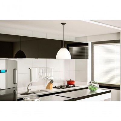 Luminária Pendente Quadrado Japi Jlpq34 - Branco