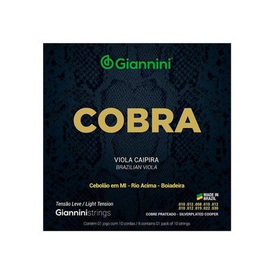 Encordoamento Viola Aco Cobra Gesvl