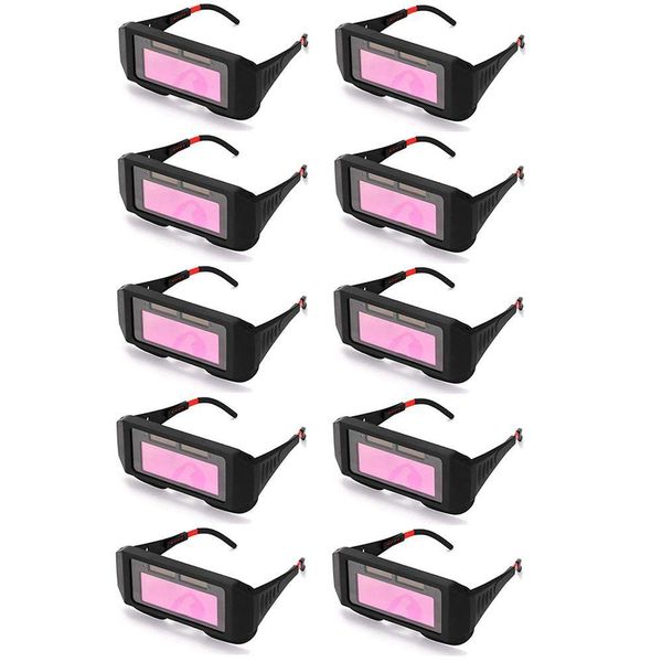 Oculos De Solda Solar Kit 10 Unidades Epi Soldador Eletrodo Anti Reflexo