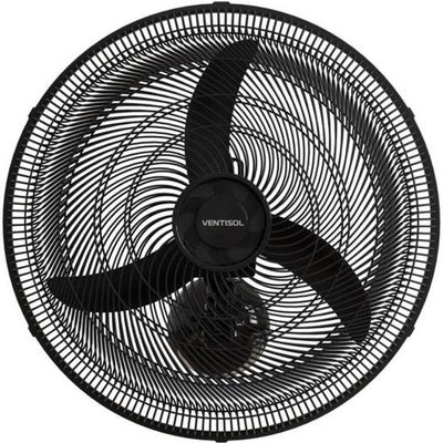 Ventilador De Parede Ventisol New 50cm Preto 127v