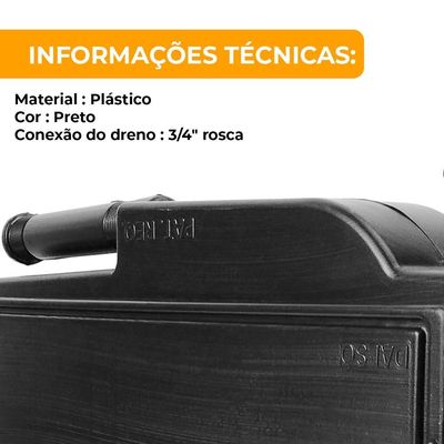 Caixa De Passagem Tipo T De 7.000 à 18.000 Btus Pequena - 6 Unidades