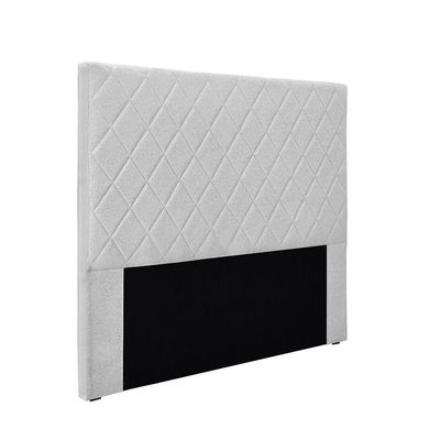 Cabeceira Cama Box King 195 Cm Dubai Linho S04 - D'rossi Cor Grigio