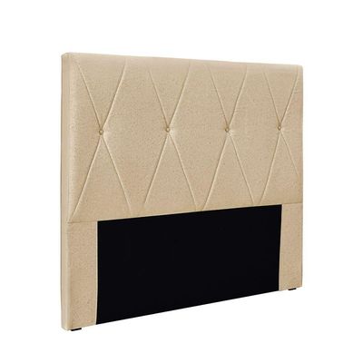 Cabeceira Cama Box Queen 160 Cm Aquilla Linho S04 - D'rossi Cor Dourado