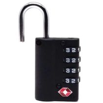 Cadeado Para Mala Tsa Pado Preto