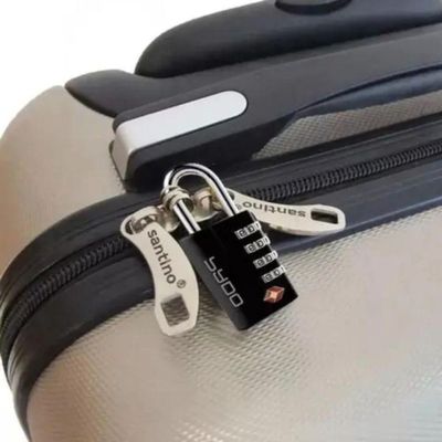 Cadeado Para Mala Tsa Pado Preto