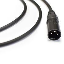 Cabo Para Microfone Ninja Lw 0,20 Mm Conector Xlr Macho/...