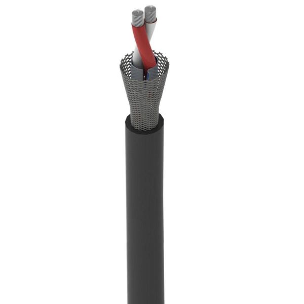 Cabo De Microfone 0,20mm 100 Mt Sc20 Preto