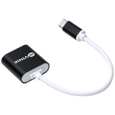 Adaptador P2 Duas Vias Para Usb Tipo C Fone + Microfone-