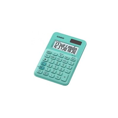 Calculadora De Mesa 10 Dígitos Verde - Ms-7uc-gn-w-dc