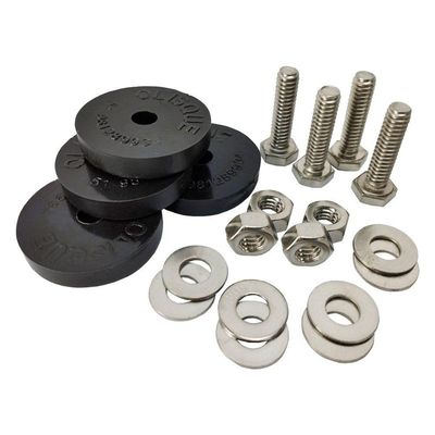 Kit Fixação Inox Universal Para Suporte Condensadora 1 Unidade