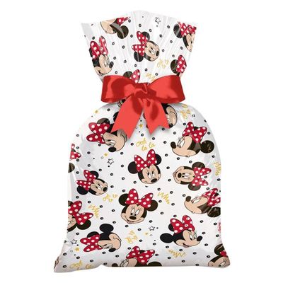 Sacola Surpresa Minnie Mouse 14cm X 27cm - 8 Unidades
