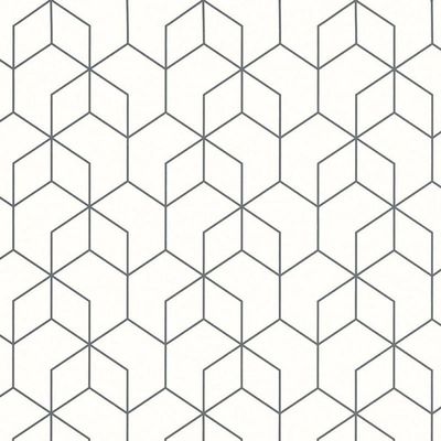 Papel De Parede Ella Geometria 6743-40 Rolo 10m X 0,53m