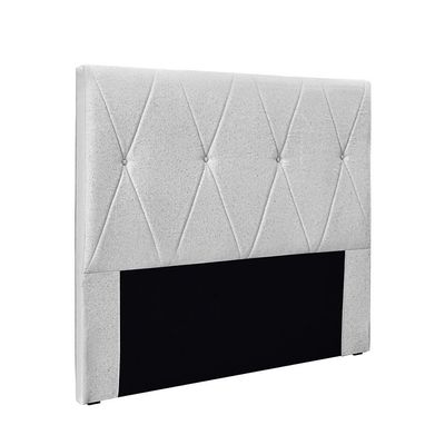Cabeceira Cama Box King 195 Cm Aquilla Linho S04 - D'rossi Cor Grigio