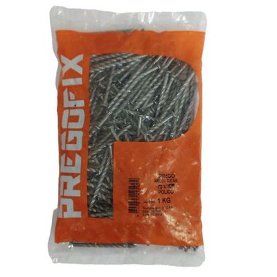 Prego Ardox Com Cabeça Polido Pregofix Medida 19 X 36