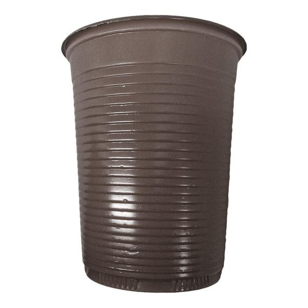 Copo Descartável Marrom De Festa - 200ml - 50 Unidades