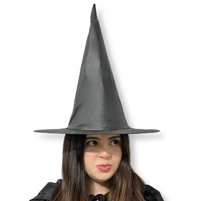 Chapéu De Bruxa Preto Halloween