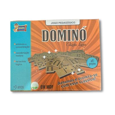 Jogo De Dominó Pedagógico Edição De Luxo