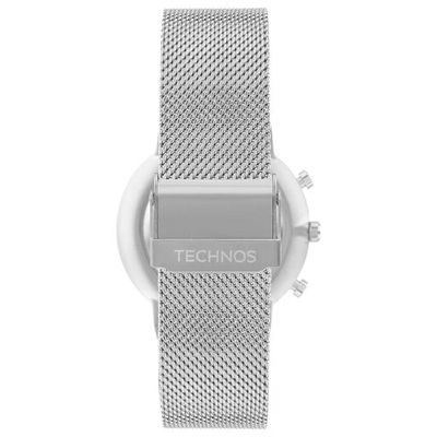 Relógio Technos Slim Vd36ab/1a Prata Masculino