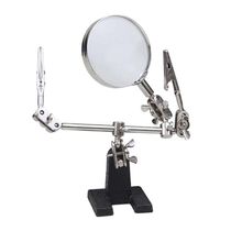 Lupa De Mesa Western Com Garras Para Solda