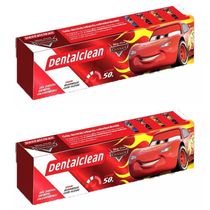 2x Gel Dental Infantil Carros - Morango - 50g - Dentalclean