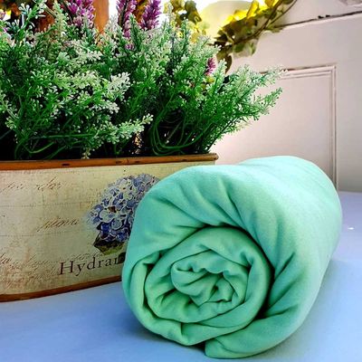 Lençol Avulso Malha 100% Algodão Queen Verde Linha Trento Camitália 1 peça
