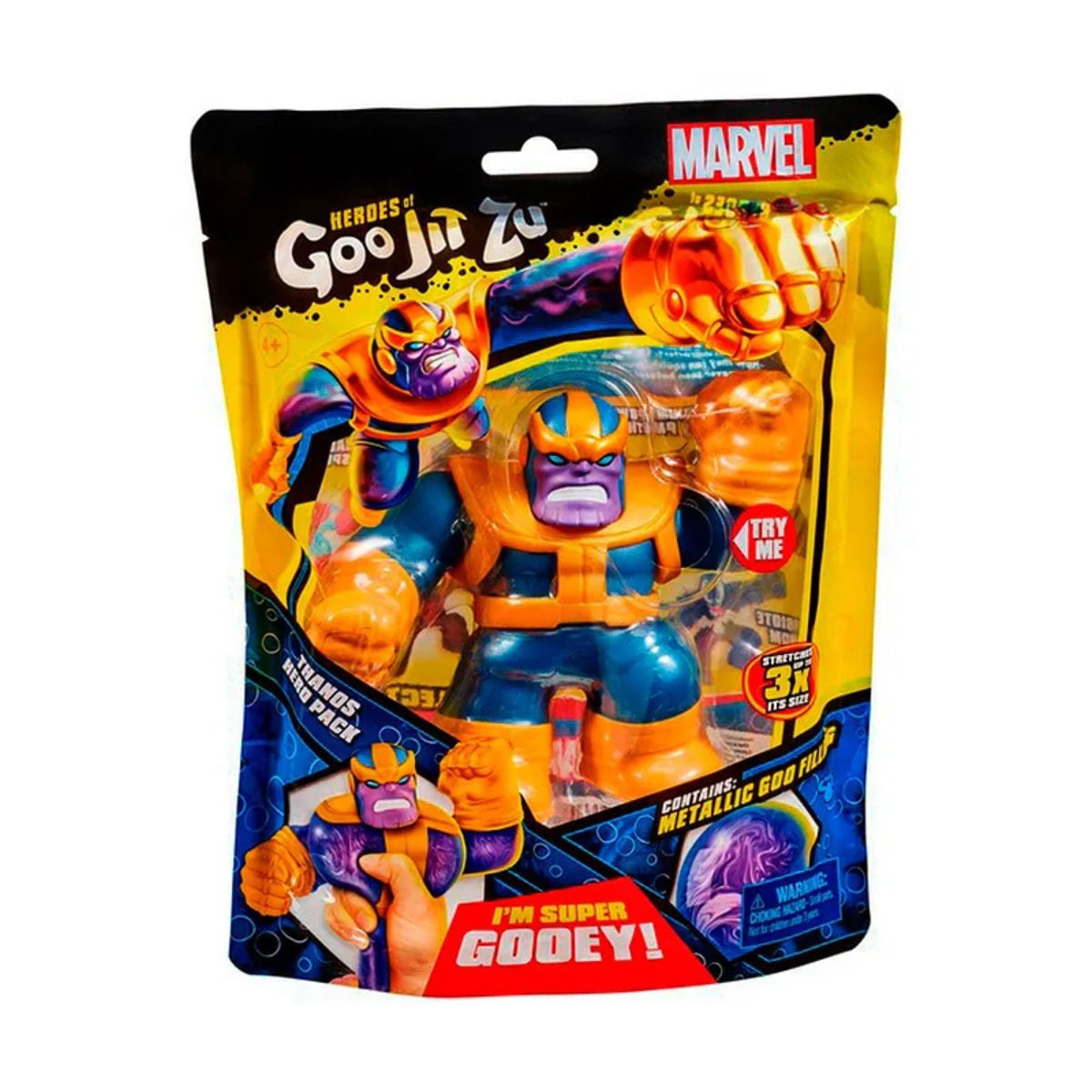 Boneco Goo Jit Zu Thanos Sunny 2234