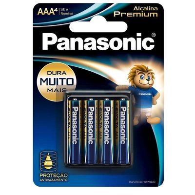 Pilha Alcalina Premium Aaa Com 4 Lr03egr-4b96