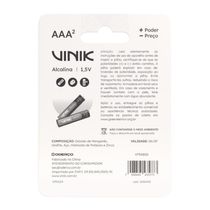 Pilha Alcalina Aaa C-2 1.5v - Vp3ab2a
