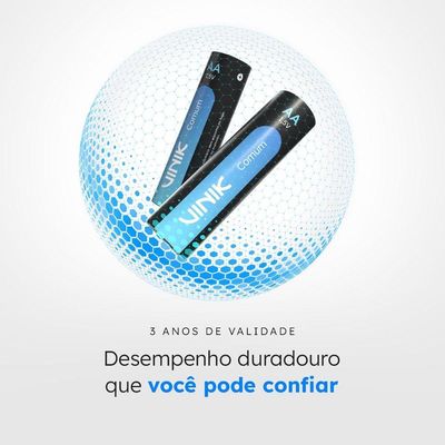 Pilha Comum Aa C-4 1.5v - Vp2ab4c
