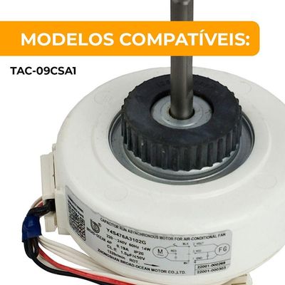 Motor Evaporadora Ar-condicionado Tcl 9.000 E 12.000 Btus Original único