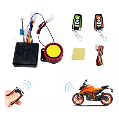 Alarme Moto Com Partida Remota Controle Sistema Antifurto
