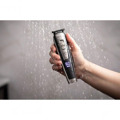Aparador De Pelos Praticgroom Mondial Preto 6W BG-09 Bivolt