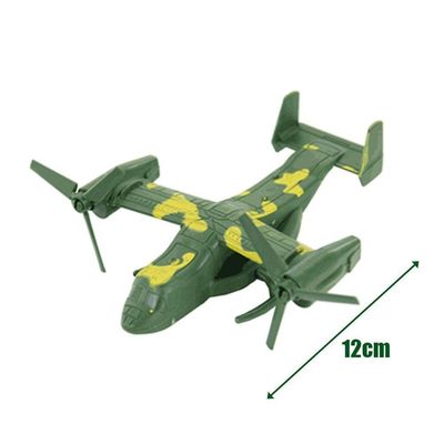 Brinquedos Miniaturas Militares Bonecos Veículos 12 Peças