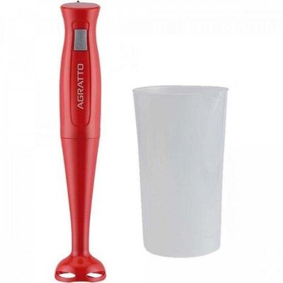 Super Mixer Vermelho Portátil 200w Com Copo 110V