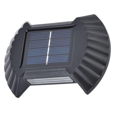 Luminaria Solar Arandela Parede Spot Balizador Kit 4 Und