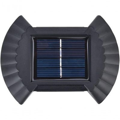 Luminaria Solar Led Parede Arandela Balizador Agua Spot Luz