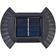Luminaria Solar Led Parede Arandela Balizador Agua Spot Luz