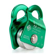 Polia Oscilante 20kn Compact Usclimb Corda De Até 11mm Ce Uiaa Verde