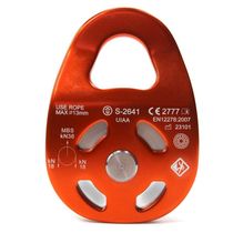 Polia Oscilante 36kn Rolamentada Usclimb Ce Uiaa Laranja
