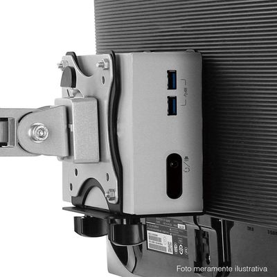 Suporte Para Cpu Nuc Thin Client Universal Plmsc01