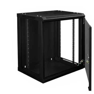 Rack Mini 19 Evus Ev-dw6412 12u X 600 X 450mm Parede Preto