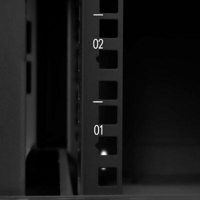 Rack Mini 19 Evus Ev-dw6412 12u X 600 X 450mm Parede Preto