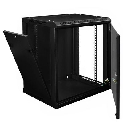 Rack Mini 19 Evus Ev-dw6412 12u X 600 X 450mm Parede Preto