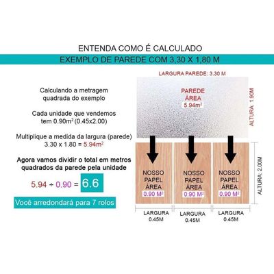 Papel De Parede Kit 6 Unid Autoadesivo Vinilico Pedra Marrom Claro